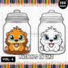 Uncover the Magic with "Animal in Jar Coloring Vol:6"