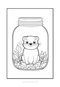 Uncover the Magic with "Animal in Jar Coloring Vol:6"