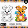 Embrace the Symphony of Nature with Animal Flower Coloring Vol:3