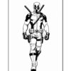 Discover Ultimate Creative Challenge with Coloring Pages of Deadpool V16
