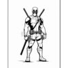 Embark on an Artistic Mercenary Mission with Deadpool Coloring PDF Vol. 15