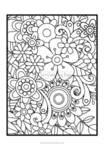 Explore Nature's Beauty with Floral Coloring Vol 4!