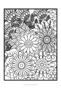 Explore Nature's Beauty with Floral Coloring Vol 4!