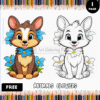 Free Animal Coloring Pages for Instant Artistic Journey