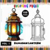 Celebrate Ramadan with Ramadan Coloring Pages VOL 1