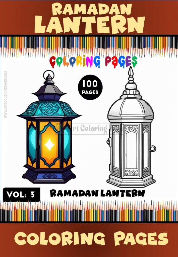 Celebrate Ramadan with Coloring Pages for Ramadan VOL 3