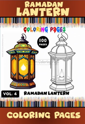Experience the Splendor of Ramadan with Ramadan Coloring VOL 4