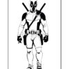 Unleash Your Creativity with Deadpool Coloring Vol: 12