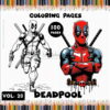 Unleash Your Inner Artist with Coloring Deadpool Vol. 20