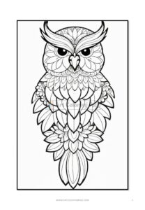 Explore Serenity Mandalas Coloring Page Birds VOL 2