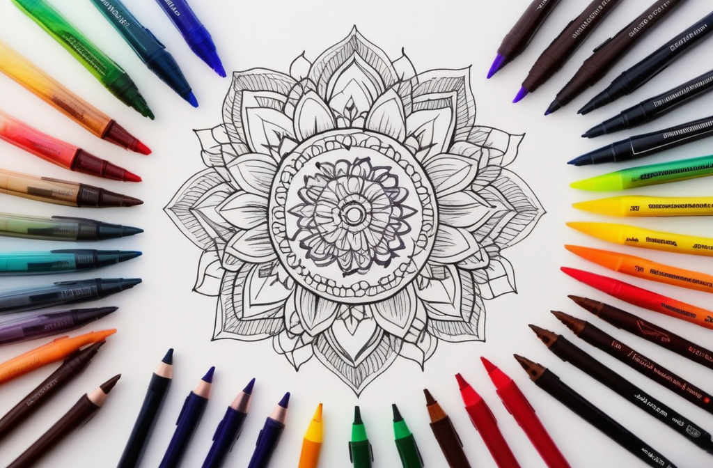 Harnessing the Therapeutic Power of Mandala Coloring