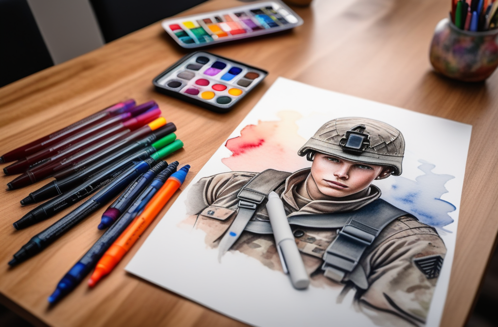 Soldiers in Uniform: Depicting Military Attire Through Art