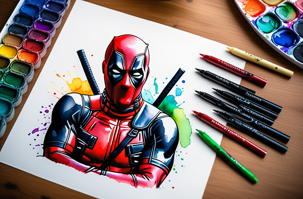 Mastering Deadpool Coloring Pages: Unleash Your Creativity