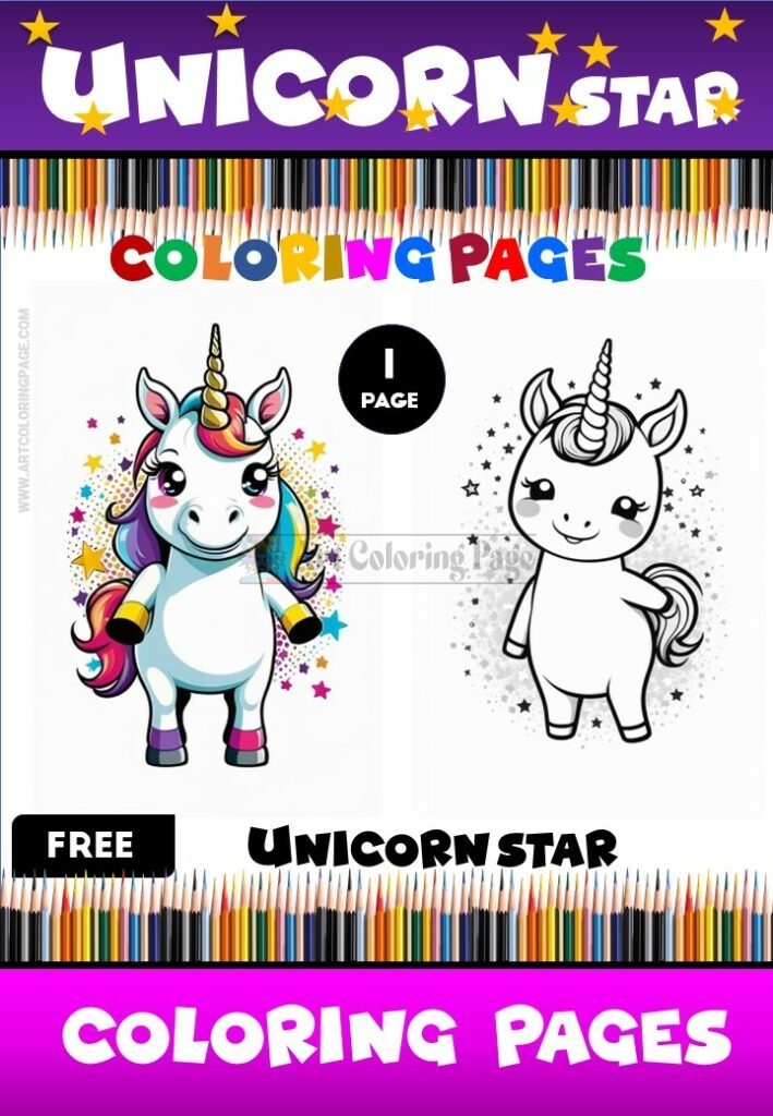 Discover the Magic of Free Unicorn Coloring Pages!