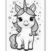 Embark on a Coloring Adventure with Coloring Page Unicorn Vol 4!