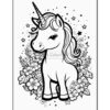 Embark on a Coloring Adventure with Coloring Page Unicorn Vol 4!