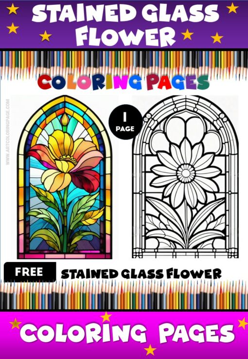 Enjoy Unlimited Creativity with Free Stained Glass Coloring Pages