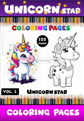 Unleash Your Imagination with Unicorn Coloring Sheets Vol 2!