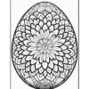 Discover Freedom with Eggs Free Coloring Mandala Pages