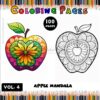 Escape into Creativity with Apple Mandala PDF Vol - 4