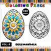 Explore Your Creativity with Eggs Mandala Printable Vol - 4Diapositive1