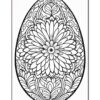 Explore Your Creativity with Eggs Mandala Printable Vol - 4
