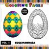 Immerse Yourself in Creativity with Egg Mandala PDF, Vol - 3