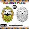 Relax and Create with Hedgehog Mandala Printable Vol - 4