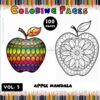 Unleash Your Creativity with Apple Mandala Printable Vol - 3