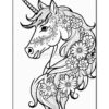 Unlock Creativity with Unicorn Free Coloring Mandala Pages