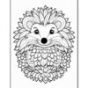 Unwind with Hedgehog Mandala PDF Vol - 3
