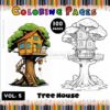 Bring Your Imagination to Life with Tree House in Color Vol. 5 – 100 Pages