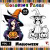 Unleash Creativity with Our Halloween Coloring Pages Vol 1 - 100 Pages