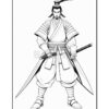 Discover Your Inner Warrior Samurai Warrior Coloring Pages Vol 8