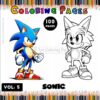 Discover the Thrill of Creativity with Sonic Coloring Sheets Vol 5