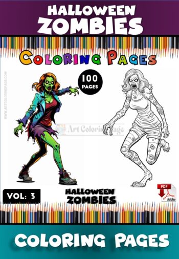 Dive into Adventure with Plants vs Zombies Coloring Sheets Vol 3