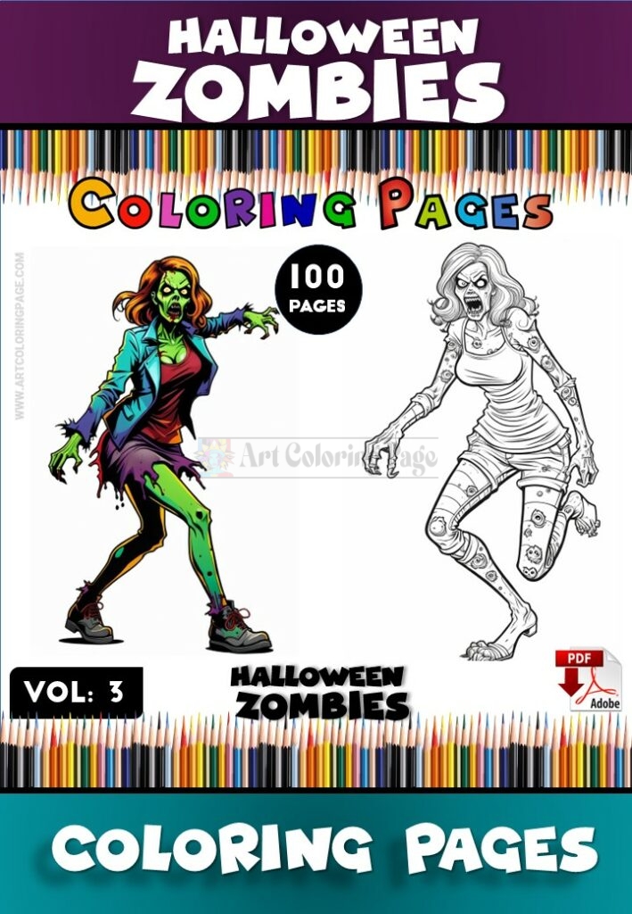 Dive into Adventure with Plants vs Zombies Coloring Sheets Vol 3