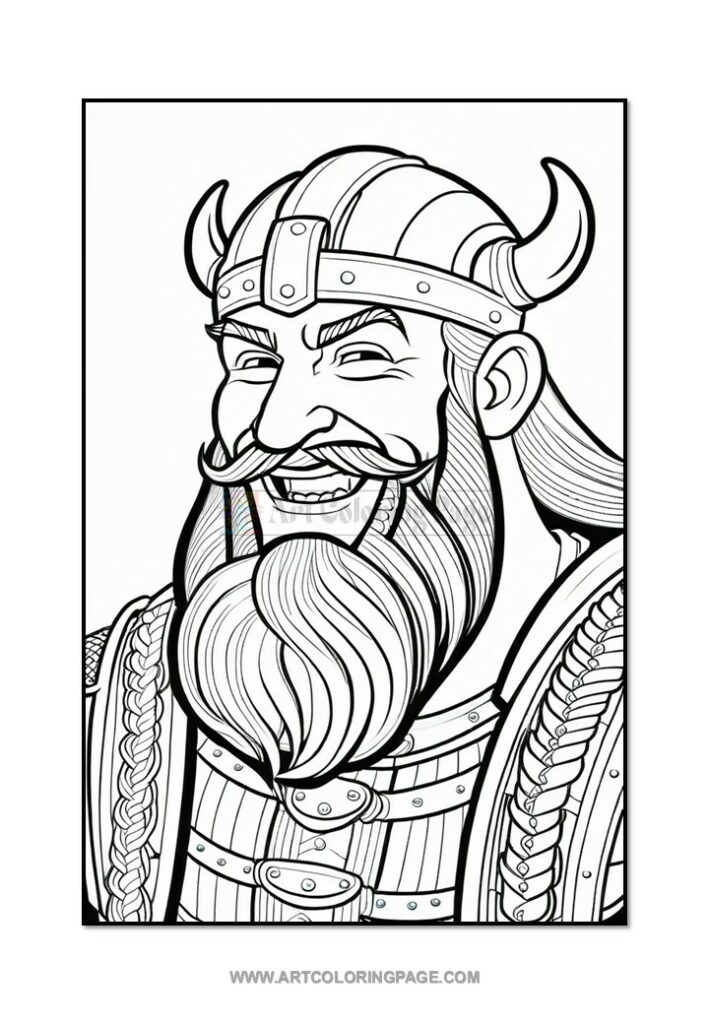 Unleash Your Inner Warrior with Viking Coloring Book Collections