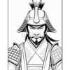 Dive into the World of Warriors with Coloring Pages Samurai Vol 3