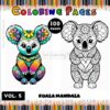 Elevate Your Calm with Koala Mandala Book Vol 5