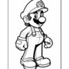 Elevate Your Creativity with Mario Coloring Pages Vol 5!
