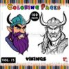 Embark on a Creative Adventure with Coloring Pages Viking Vol 13