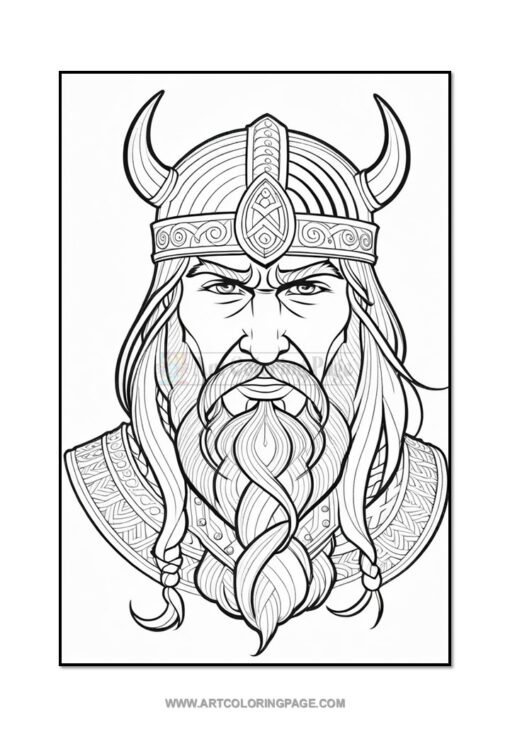 Embark on a Creative Journey with Coloring Books Viking Vol 10Diapositive2