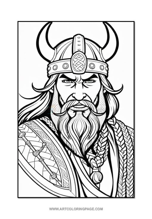 Embark on a Creative Journey with Coloring Books Viking Vol 10Diapositive3