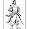 Embark on a Journey of Artistic Expression with Samurai Coloring Pages Vol 1