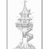 Embark on a New Adventure with Coloring Tree House Vol. 4 – 100 Pages Diapositive3