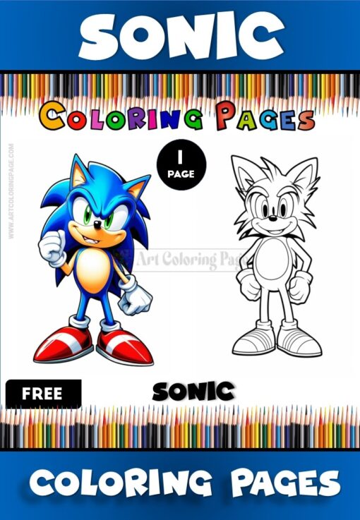Enjoy Creative Fun with Free Sonic Coloring Pages – Download Instantly!