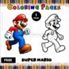 Enjoy Endless Fun with Free Super Mario Coloring Pages!