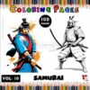 Experience the Art of Zen with Coloring Page Samurai Vol 10