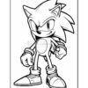 Explore Your Creativity with Sonic Printable Coloring Pages Vol 11